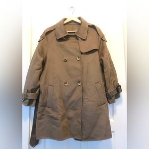Korean style Handmade coat size M- Militare Army color.